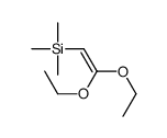 2,2-diethoxyethenyl(trimethyl)silane结构式