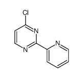 4-氯-2-(吡啶-2-基)嘧啶结构式