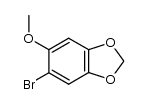 5-bromosesamol methyl ether结构式