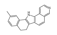 11-methyl-8,13-dihydro-7H-benzo[a]pyrido[3,4-i]carbazole Structure