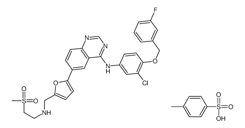Lapatinib-d7 ditosylate结构式