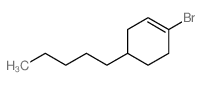 1-溴-4-戊基-1-环己烯结构式
