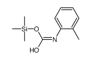 trimethylsilyl N-(2-methylphenyl)carbamate结构式