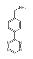 4-(1,2,4,5-四嗪-3-基)苄胺结构式