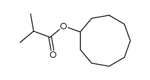 cyclononyl isobutyrate结构式