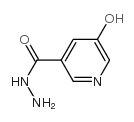 3-Pyridinecarboxylicacid,5-hydroxy-,hydrazide(9CI)结构式