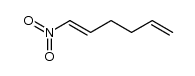 (E)-1-nitrohexa-1,5-diene Structure