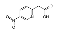 5-硝基-2-吡啶乙酸结构式