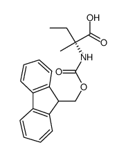 Fmoc-D-Isovaline Structure