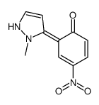 2-(2-Methyl-2H-pyrazol-3-yl)-4-nitrophenol结构式