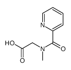 2-[methyl(pyridine-2-carbonyl)amino]acetic acid Structure