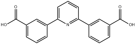 2,6-二(3-羧基苯基)吡啶结构式