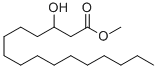 3-羟基十六烷酸甲酯结构式