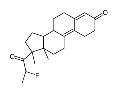 21-fluoropromegestone结构式