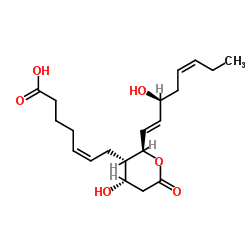 11-dehydro thromboxane b3 Structure