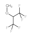 Hexafluoroisopropyl methyl ether Structure