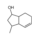 3-methyl-2,3,3a,6,7,7a-hexahydro-1H-inden-1-ol结构式