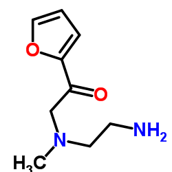 2-[(2-Aminoethyl)(methyl)amino]-1-(2-furyl)ethanone结构式