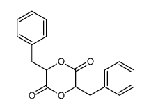 3,6-dibenzyl-1,4-dioxane-2,5-dione Structure