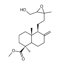 methyl 13,14-epoxyinbricatolate结构式