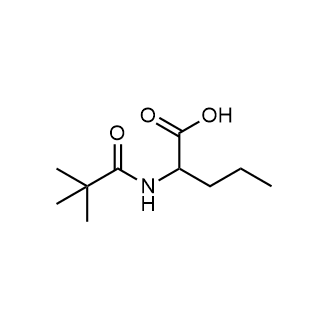 2-异戊酰胺戊酸结构式