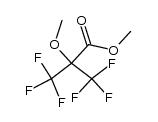 Methyl 3,3,3-trifluoro-2-trifluoromethyl-2-methoxypropionate Structure