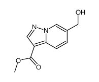 Methyl 6-(hydroxymethyl)pyrazolo[1,5-a]pyridine-3-carboxylate Structure