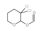 3,3-二氯-2-醛氧四水吡喃结构式