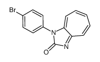 1-(4-bromophenyl)cyclohepta[d]imidazol-2-one Structure