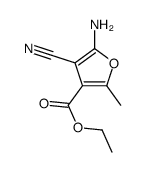 5-氨基-4-氰基-2-甲基呋喃-3-羧酸乙酯图片