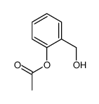 [2-(hydroxymethyl)phenyl] acetate Structure