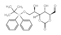(4S,5S,6S)-6-[(1R)-2-[tert-butyl(diphenyl)silyl]oxy-1-hydroxyethyl]-5-hydroxy-2-oxo-1,3-dioxane-4-carbaldehyde Structure
