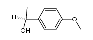 (R)-1-(4-甲氧基苯基)乙醇结构式