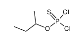 Phosphorodichloridothioic acid O-sec-butyl ester structure