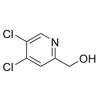 (4,5-二氯吡啶-2-基)甲醇结构式