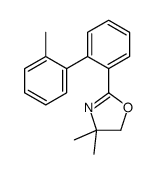 4,4-dimethyl-2-[2-(2-methylphenyl)phenyl]-5H-1,3-oxazole结构式