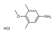 4-methoxy-3,5-dimethylbenzenamine hydrochloride Structure