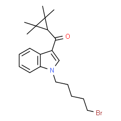 UR-144 N-(5-bromopentyl) analog Structure