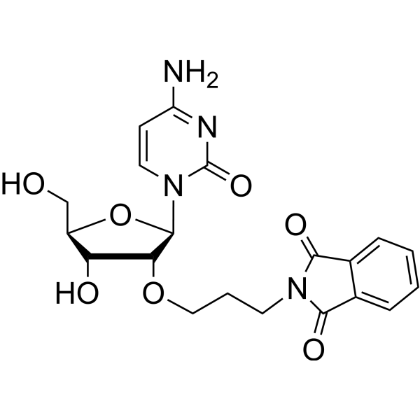2’-O-Phthalimidopropyl cytidine结构式