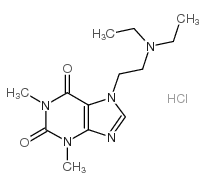 7-[2-(二乙氨基)乙基] -1,3- 二甲基嘌呤-2,6-二酮盐酸盐图片