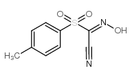 2-羟基亚氨基-2-[(4-甲基苯基)磺酰基]乙腈结构式