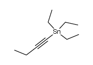 1-(Triethyllstannyl)-1-butin结构式