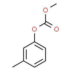 Carbonic acid methyl 3-methylphenyl ester Structure