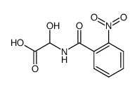Acetic acid,hydroxy[(2-nitrobenzoyl)amino]- (9CI) Structure