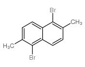 1,5-二溴-2,6-二甲基萘结构式