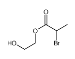2-hydroxyethyl 2-bromopropanoate结构式