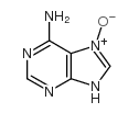腺嘌呤-7-氧化物结构式
