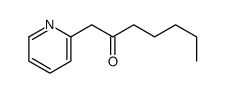 1-pyridin-2-ylheptan-2-one结构式