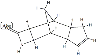 3,7-Methano-2H-indeno[5,6-b]azet-2-one,1,2a-bta-,3,3a,4,6a,7,7a-bta--octahydro-(8CI) Structure