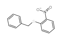 苄基(2-硝基苯基)硫烷结构式